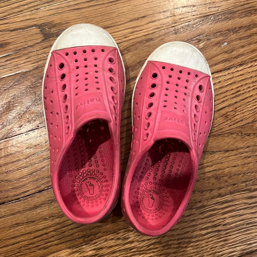 Native shoes, size 9